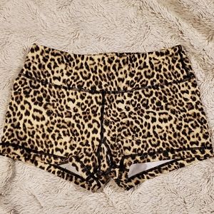 Savage cheetah print shorts